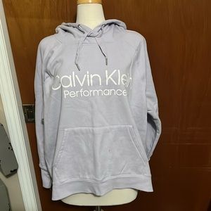 Calvin Klein performance hoodie XXL, light purple